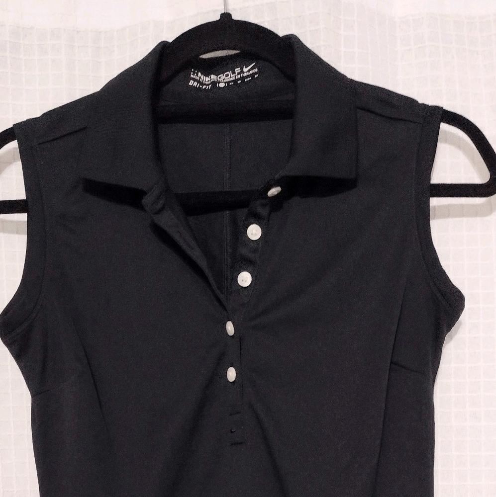 Black Nike X small golf shirt